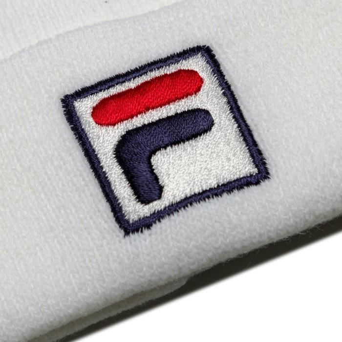 Bonnet fila blanc outlet