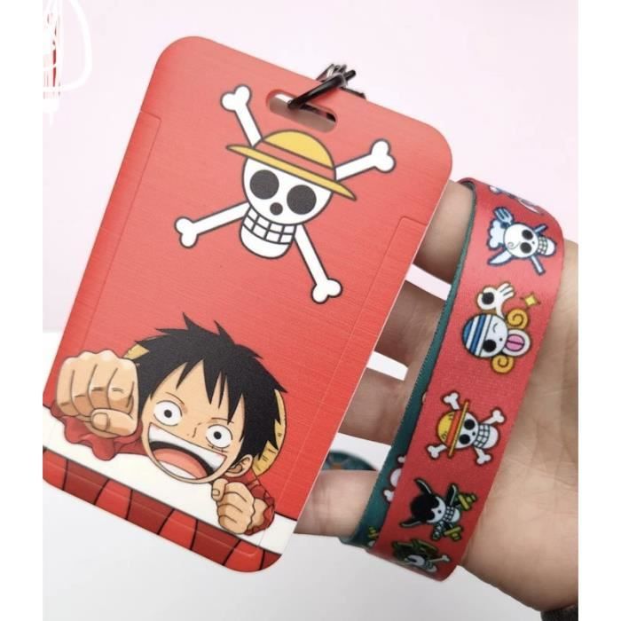 Porte-cartes One Piece Luffy ontariAnime Around avec lanière