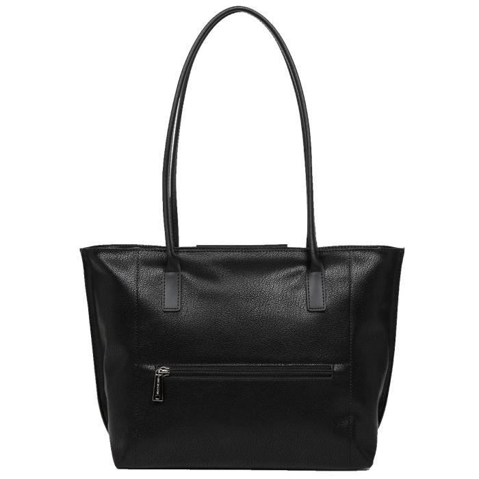 Sac port paule Lancaster cuir ref 45337 Noir 36 25 12 Achat