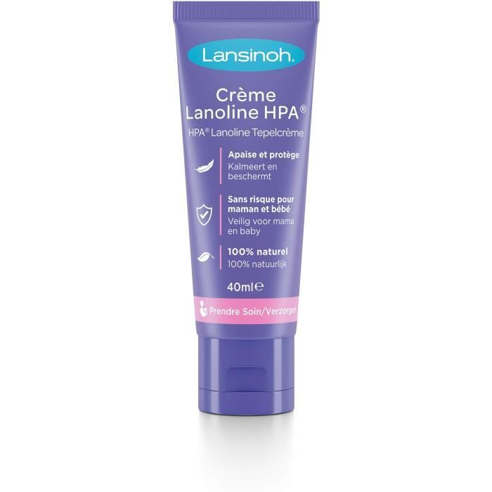 Lansinoh HPA® Crème pour mamelons Lanoline 40 ml 10163 - Cdiscount