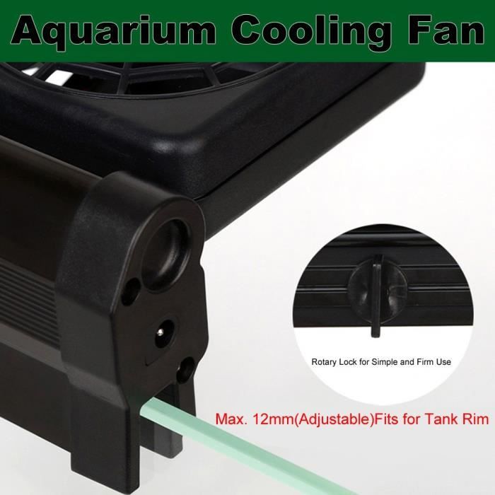 Ventilateur Aquarium Refroidissement Pour Aquarium100-240V - Cdiscount  Animalerie