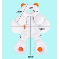 Coussin Réducteur Poussette Universel Double Face - 78x34 Cm - Cerf - Soutien Bébé Landau Siège Auto