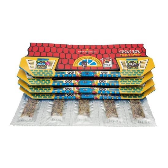 24 Pcs PièGe à Cafards Convient pour Une Utilisation en IntéRieur 24 Pcs PièGe à Cafards Convient pour Une Utilisation en IntéRieur