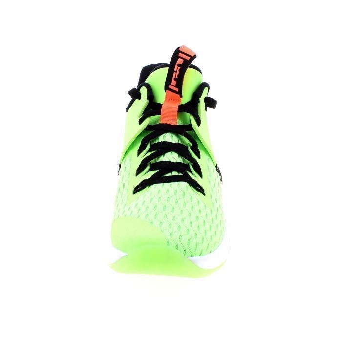 NIKE LEBRON WITNESS V CHAUSSURES DE BASKET POUR HOMME VERT FLUO