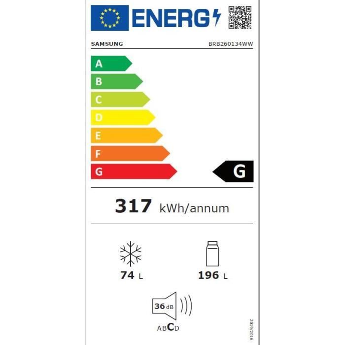 - BRB260134WW - Réfrigérateur Combiné3