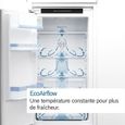 Réfrigérateur - BOSCH SER2 - KIR41NSE0 - 1 porte - Intégrable - 204 L - Porte à glissière - H122,10 x L54,10 x P54,80 cm-4