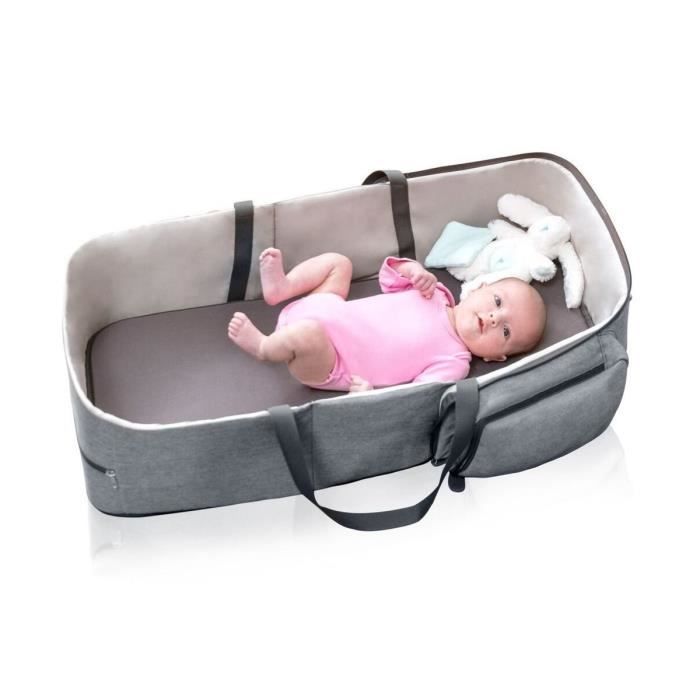 BABYMOOV Sac Langer Couffin 2 en 1 Travelnest Smokey Cdiscount
