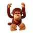 singe peluche geant