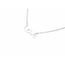 CC1793E Collier Fine Chaîne Pendentif Menottes Entrelacées Strass et Acier ...