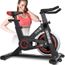 WIND Vélo d'appartement en acier inoxydable d'intérieur Fitness vélo - noir  - Prix pas cher - Cdiscount