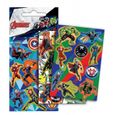 Lot 3 planche de Stickers Avengers Autocollant 12 x 8 cm GUIZMAX-0