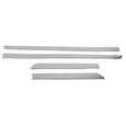 Garniture Baguette de porte latérale pour Ford Kuga 2013-2019 en acier chromé-0