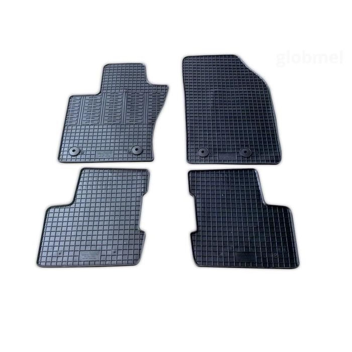 Noir tapis de sol caoutchouc FIAT 10X , - Achat / Vente tapis de Noir tapis de sol caoutchouc FIAT 10X , - Achat / Vente tapis de