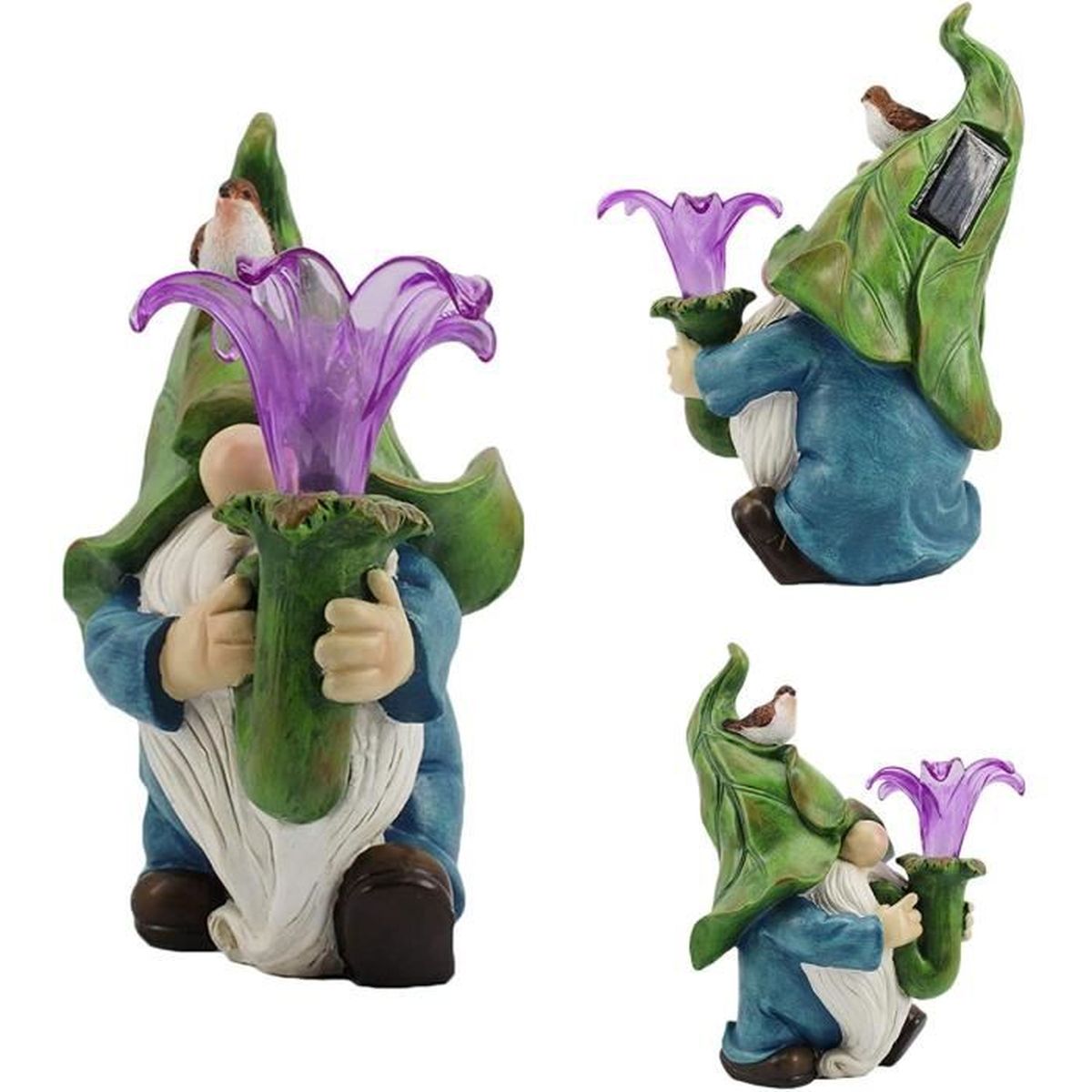 Décoration de jardin en résine Figurine de jardin en résine Nain de