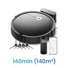 Vactidy Cleanova W6- 3000 Pa Aspirateur Robot - 140min d'Autonomie - Connecté Alexa/APP/IFTTT - Ultra Mince Silencieux