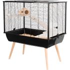 Cage - Zolux - Neo Silta - Noir - 78x48x58 cm - Pour petits rongeurs
