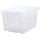 EDA PLASTIQUE Boîte de rangement Funny Box 80 L - Naturel - 64,7 x 49,5 x 36,2 cm