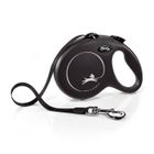Laisse Flexi Collection Sangle S - FLEXI - CL10T5-251-S-20 - Noir - Pour chiens jusqu'à 15 kg