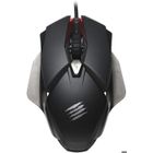Madcatz B.A.T. 6+ Souris Gaming Ambidextre - Capteur 16000 DPI & 2000Hz - Commutateur DAKOTA 2ms - Repose poignets