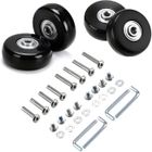 NETBOAT Roulette - Universelle - 50mm - Caoutchouc - Pivotante - Pack de 4