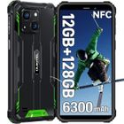 Smartphone Robuste OUKITEL WP32 - 128 Go 20MP+5MP 5.93" 6300mAh IP68 Téléphone portable Double SIM 4G - NFC/GPS - Vert