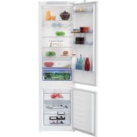 Réfrigérateur combiné BEKO - BCHA306E4SN - portes - intégrable - 289 L (220L+69L) - 193x55x54 cm
