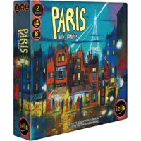 Jeu de société Paris : Ville lumière - IELLO - Jeu de plateau - 2 joueurs - Multicolore - Enfant
