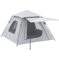 Tente de camping automatique  210x210x150cm Gris