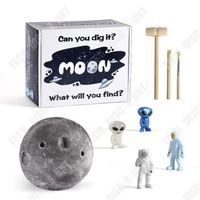 TD® Jouets éducatifs lune lune jouets en plastique de l'espace extra-atmosphérique jouets d'excavation archéologiques
