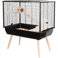 Cage - Zolux - Neo Silta - Noir - 78x48x58 cm - Pour petits 