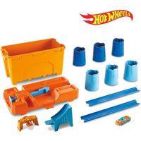 SpeedFreakCNC Kit de pont suspendu compatible avec les voitures Hot Wheels et Track (bleu SpeedFreakCNC Kit de pont suspendu compatible avec les voitures Hot Wheels et Track (bleu