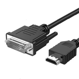 Adaptateur HDMI - Multiport 4 en 1 - Convertisseur vidéo 4K - HDMI, DVI, VGA - Idéal pour Home cinéma - Informatique