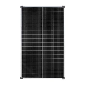 KIT PHOTOVOLTAIQUE Enjoy solar Mono 140 W 12V Panneau solaire monocristallin Panneau solaire photovoltaïque idéal pour camping-car, abri de.[G6]