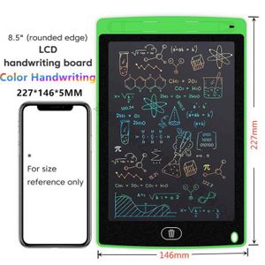 TABLETTE ENFANT Couleur Vert-8,5 pouces-Tablette de dessin LCD cou