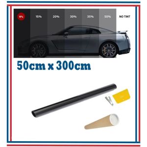 Film Solaire Teinté 50% Noir Léger Pour Vitres Avant Audi A4 Berline 4 Portes 2007-2014 - Découpe Précise, Anti-UV 99%, Résistant Rayures