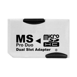 CARTE MÉMOIRE Mgs33 Adaptateur memory stick Pro Double pour cart
