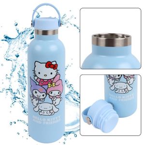 Gourde Aluminium Hello Kitty Stor 760ml - Sans BPA, Poignée Souple, Pour Enfants