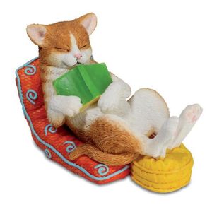 Avoir Images Figurine Statuette Chat Humoristique Achat Vente Statue le plus cool par