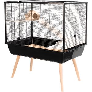 CAGE Cage Neo Silta Petits Rongeurs Noir