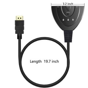 CABLING® Boitier switch HDMI 1 entrée 2 sortie - Cdiscount