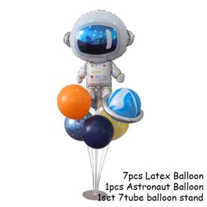 Ballon Fusée Spatiale Aluminium Taille 29 60X73CM Pour Decoration Maison
