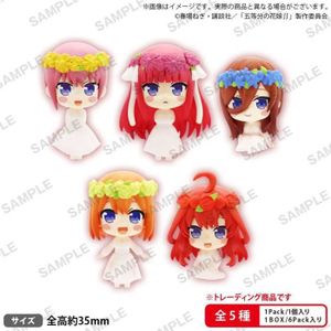 FIGURINE - PERSONNAGE Mini-figurine assortiment 6 Bushiroad The Quintessential Quintuplets Capsule Collection