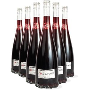 VIN BLANC Cote des roses 2021 Pinot noir 75cl - Vin rouge x6