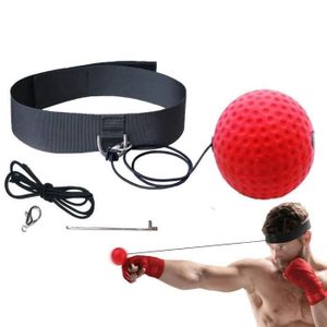 Acheter Ballon d'entraînement de boxe, boule de réaction, décompression  montée sur tête, balle de combat, balle d'entraînement de réaction