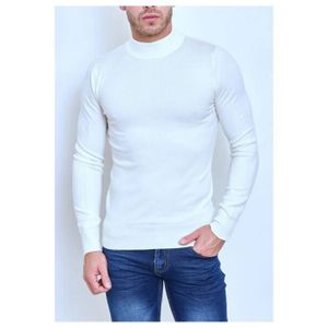 PULL Pull manches longues Blanc Homme