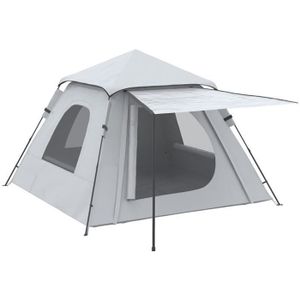TENTE DE CAMPING Tente de camping automatique  210x210x150cm Gris