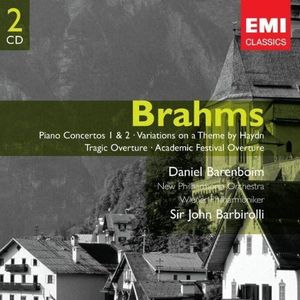 CD MUSIQUE CLASSIQUE Parlophone Brahms : Concertos pour piano n° 1 et n