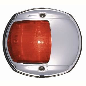 ÉCLAIRAGE SECOURS Perko LED Side Light - Red - 12V - Chrome Plated H