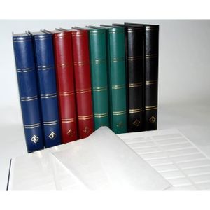 int/érieur divis/é blanc 60 pages Prophila Leuchtturm album pour timbres couv. bleu