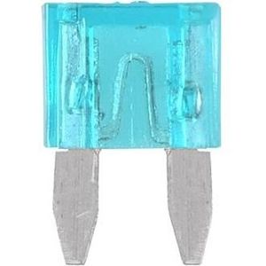 Lot de 5 fusibles pour voiture 15 A Bleu